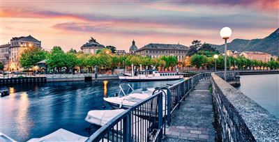 Italien Lombardei Como Stadt am Comer See